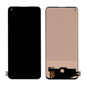 LCD дисплей для Realme 8 с тачскрином (черный) OLED