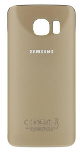 Задняя крышка Samsung Galaxy S6 edge G925/G925F/G925V (золотая)