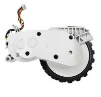 Модуль (мотор) левого колеса для робот-пылесосе Xiaomi Robot Vacuum E10 белый, с разбора