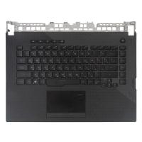 Верхняя часть корпуса (Palmrest) Asus ROG Strix Scar III G531GV чёрный, с клавиатурой, RU