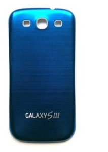 Задняя крышка Samsung Galaxy 3 (синяя)  