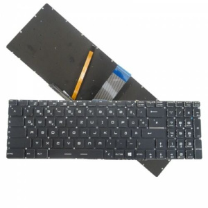 Клавиатура для ноутбука MSI GT72, GS60, чёрная, с RGB-подсветкой, без ушей, RU