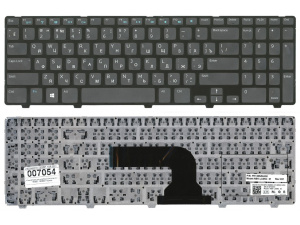 Клавиатура для ноутбука Dell Inspiron 15R-3521, чёрная, с рамкой, RU