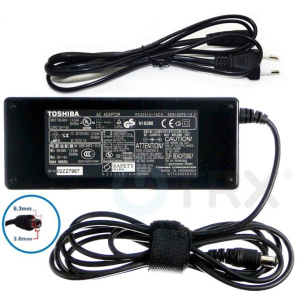 Блок питания (зарядное устройство) Toshiba 75W 15V 6.3x3.0mm, ORIG