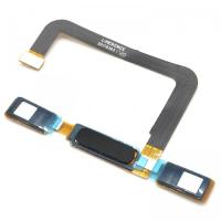 Шлейф/FLC Nokia 6 сканер отпечатка пальцев Черный