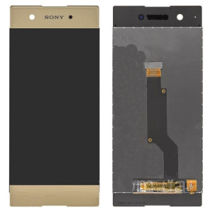 LCD дисплей для Sony Xperia XA1 с тачскрином (золото)