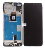 LCD дисплей для Huawei Honor X7b 4G с тачскрином (черный) Оригинал в раме (MZ)