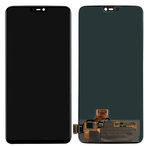 LCD дисплей для OnePlus 6/One Plus 6/OnePlus6 в сборе с тачскрином (черный) Оригинал