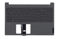 Верхняя часть корпуса (Palmrest) Lenovo ThinkBook 15-IML, темно-серый (MZ)
