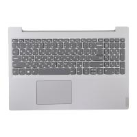 Верхняя часть корпуса (Palmrest) Lenovo IdeaPad L3-15 серый, с клавиатурой, RU
