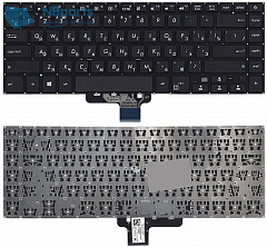 Клавиатура для ноутбука ASUS VivoBook X510 S510 F510 чёрная, RU (NB)