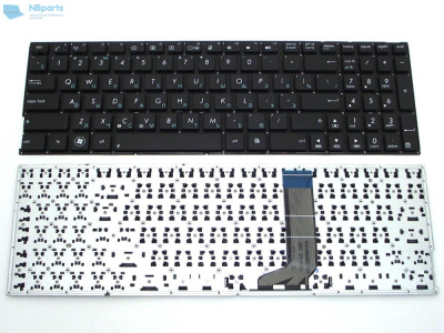 Клавиатура для ноутбука ASUS X556 X756 чёрная, RU