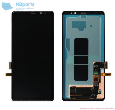 Дисплей Samsung Note 9 N960 N960F Черный в сборе (Оригинал)