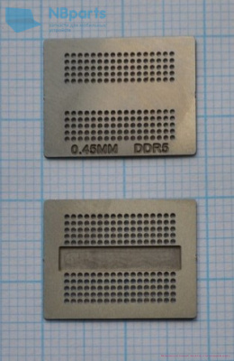 Трафарет прямого нагрева DDR5