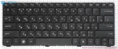 Клавиатура для ноутбука HP Probook 4230, чёрная, US