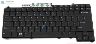Клавиатура для ноутбука Dell Latitude D620, чёрная, RU