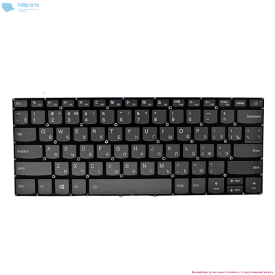 Клавиатура для ноутбука Lenovo IdeaPad 320-14, 520-14, серая, RU