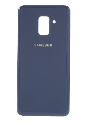 Задняя крышка Samsung Galaxy A8 2018 A530/A530F (синяя) Оригинал