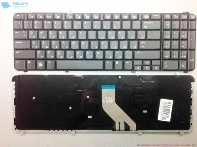 Клавиатура для ноутбука HP Pavilion DV6-1000, чёрная, RU