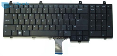 Клавиатура для ноутбука Dell Inspiron 1747, 1750, чёрная, RU