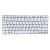 Клавиатура для ноутбука ACER Aspire 1410 1830 One 721 722,  белая. RU