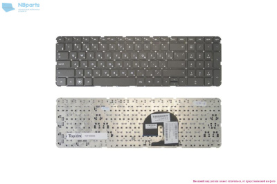 Клавиатура для ноутбука HP Pavilion DV7-4000, чёрная, RU