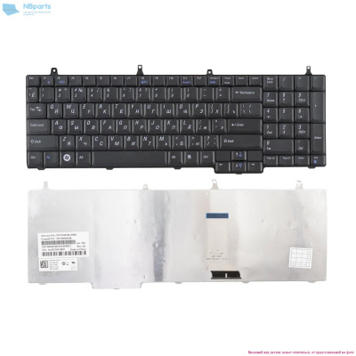Клавиатура для ноутбука Dell Vostro 1720, чёрная, RU