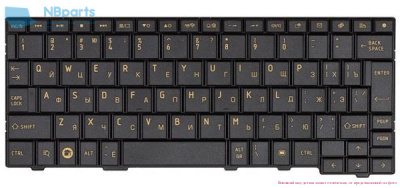 Клавиатура для ноутбука Toshiba AC10, чёрная, RU
