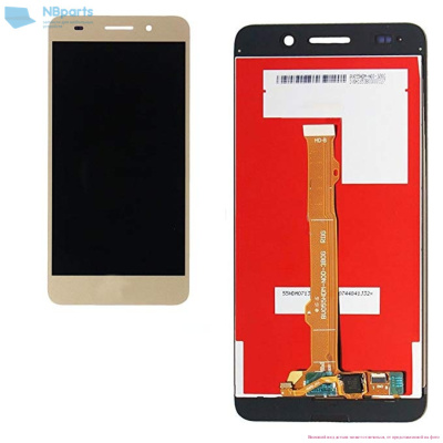 Дисплей для Huawei Y6 II Honor 5A с тачскрином (золотой)